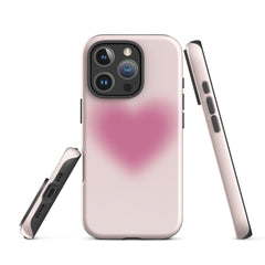 Pink Heart Aura Tough Case