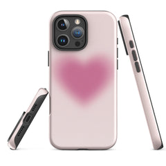 Pink Heart Aura Tough Case