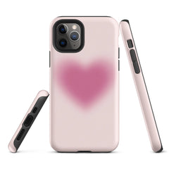 Pink Heart Aura Tough Case