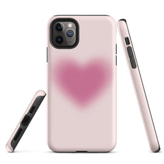 Pink Heart Aura Tough Case