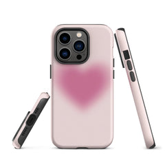 Pink Heart Aura Tough Case