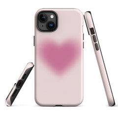 Pink Heart Aura Tough Case