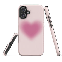 Pink Heart Aura Tough Case